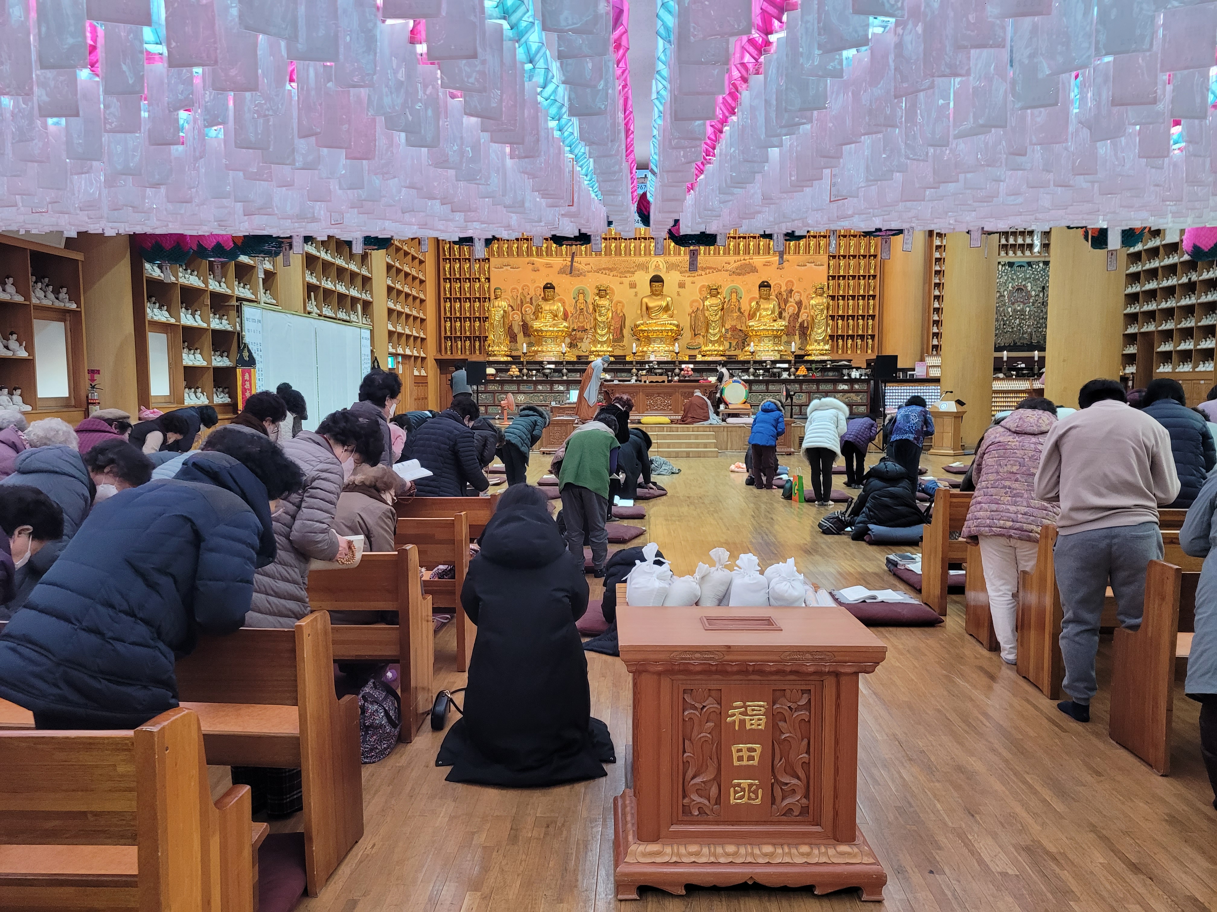 정월대일요가족법회